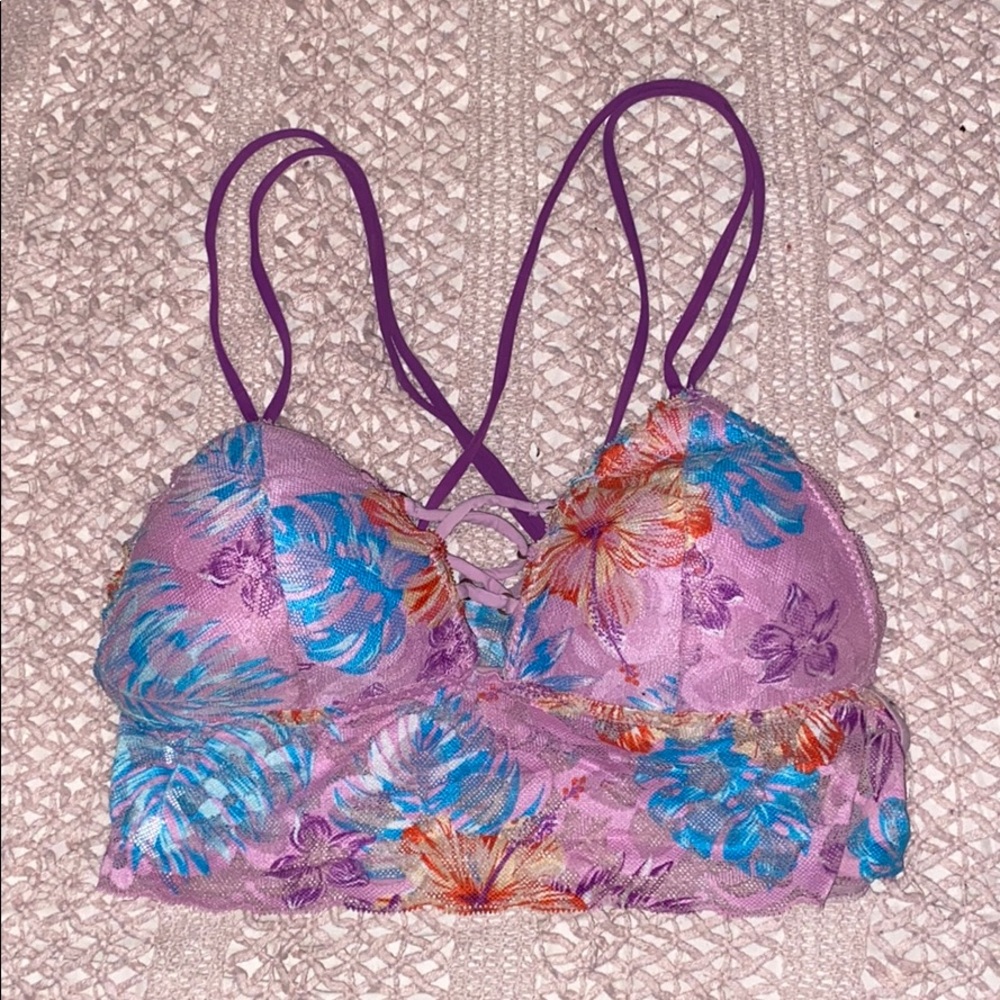 Vibrant Flower Soft Bralette